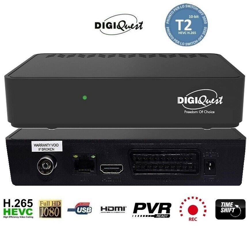 DIGIQUEST Decoder Digiquest digitale terrestre T2 SH-3